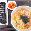 아점~  김밥과 우동